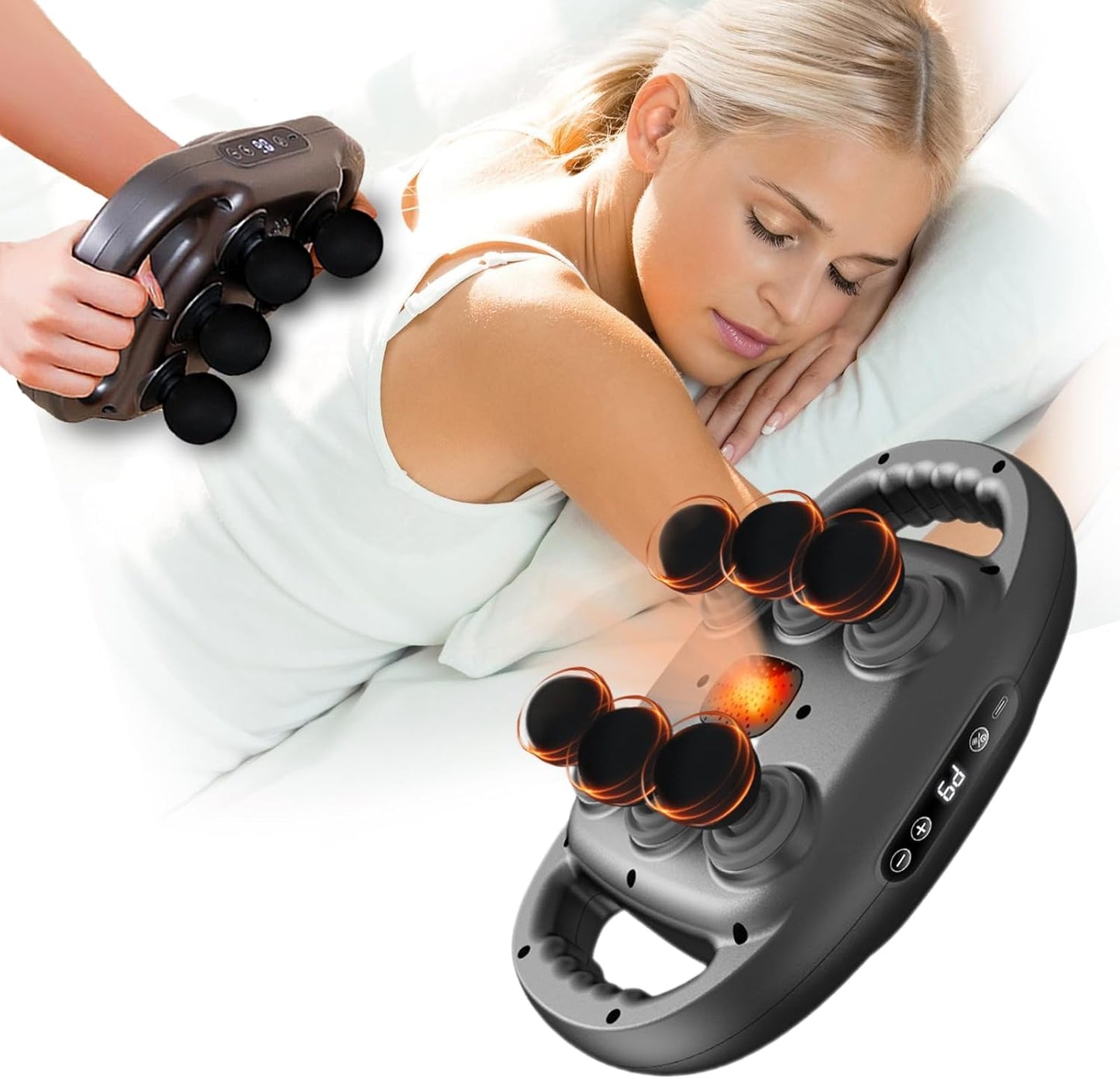Deep Tissue Massage Gun - Relieve Muscle Pain in 60 Seconds